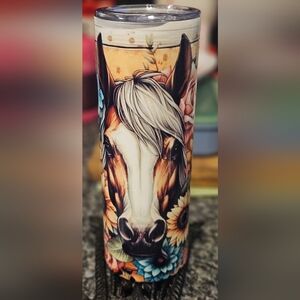 Horse Print Tumbler